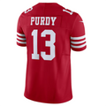 Silnrao #13 Brock Purdy Player SF.49ers Scarlet Vapor F.U.S.E. Limited Stitched Jerseys
