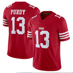Silnrao #13 Brock Purdy Player SF.49ers Scarlet Vapor F.U.S.E. Limited Stitched Jerseys