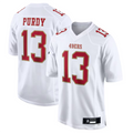 Silnrao #13 Brock Purdy Player SF.49ers Tundra White Fashion Game Stitched Jerseys