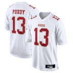 Silnrao #13 Brock Purdy Player SF.49ers Tundra White Fashion Game Stitched Jerseys