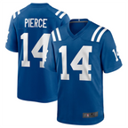 Silnrao #14 Alec Pierce Player IN.Colts Player Game Stitched Jerseys - Royal