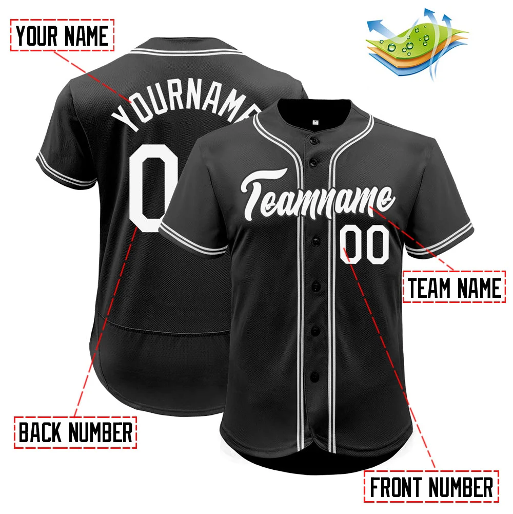 Custom Full Button Down Baseball Jersey Sports Team Uniforms