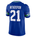 Silnrao #21 Devon Witherspoon Player S.Seahawks Royal Alternate Vapor F.U.S.E. Limited Stitched Jerseys