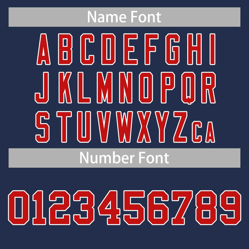 Custom Navy Red-White Classic Style Authentic Baseball Jersey