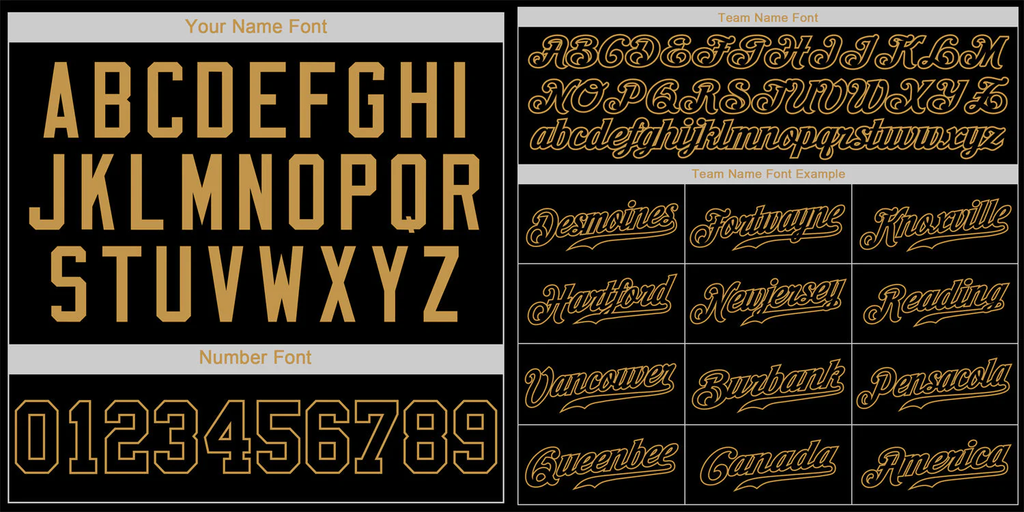 Custom Black Old Gold Classic Style Authentic Baseball Jersey