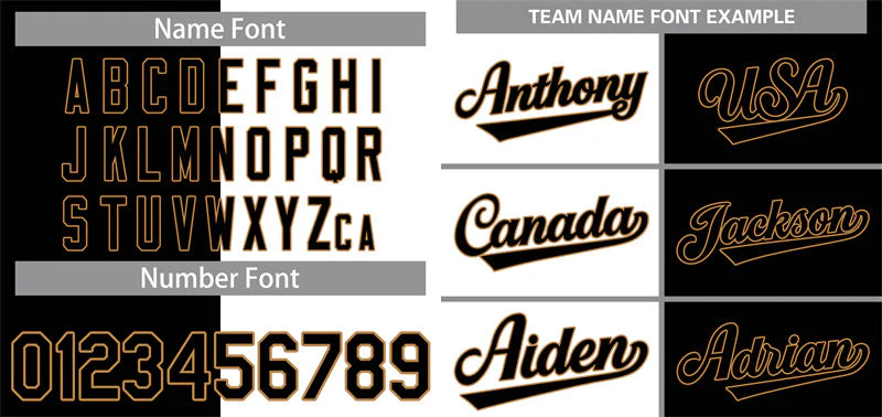 Custom Black White-Old Gold Split Fashion Authentic Baseball Jersey