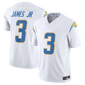 Silnrao #3 Derwin James Jr. Player LA.Chargers Vapor F.U.S.E. Limited Stitched Jerseys - White