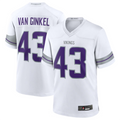 Silnrao #43 Andrew Van Ginkel Player MN.Vikings White Alternate Game Stitched Jerseys