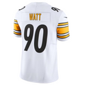 Silnrao #90 T.J. Watt Player P.Steelers White Vapor F.U.S.E. Limited Stitched Jerseys