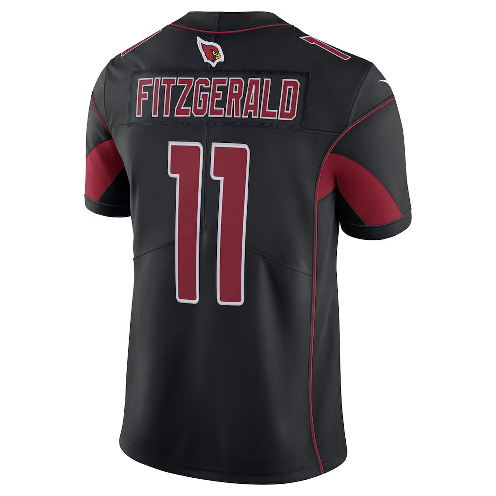 Silnrao A.Cardinals #11 Larry Fitzgerald Player Black Vapor Untouchable Color Rush Limited Stitched Jerseys