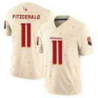 Silnrao A.Cardinals #11 Larry Fitzgerald Player Natural Rivalries Collection Limited Stitched Jerseys
