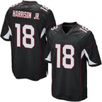Silnrao A.Cardinals #18 Marvin Harrison Jr. Player Black Game Stitched Jerseys