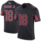 Silnrao A.Cardinals #18 Marvin Harrison Jr. Player Black Vapor Limited Elite  Stitched Jerseys