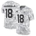 Silnrao A.Cardinals #18 Marvin Harrison Jr. Player Camo Salute to Service Limited Stitched Jerseys