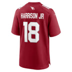 Silnrao A.Cardinals #18 Marvin Harrison Jr. Player Cardinal Game Stitched Jerseys