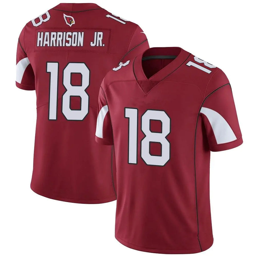 Silnrao A.Cardinals #18 Marvin Harrison Jr. Player Red Limited Vapor Untouchable  Stitched  Jerseys