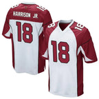 Silnrao A.Cardinals #18 Marvin Harrison Jr. Player White Game Stitched Jerseys