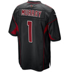 Silnrao A.Cardinals #1 Kyler Murray Player Black 2nd Alternate Game Stitched Jerseys