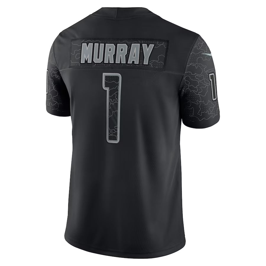 Silnrao A.Cardinals #1 Kyler Murray Player Black RFLCTV Limited Stitched Jerseys