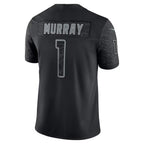 Silnrao A.Cardinals #1 Kyler Murray Player Black RFLCTV Limited Stitched Jerseys