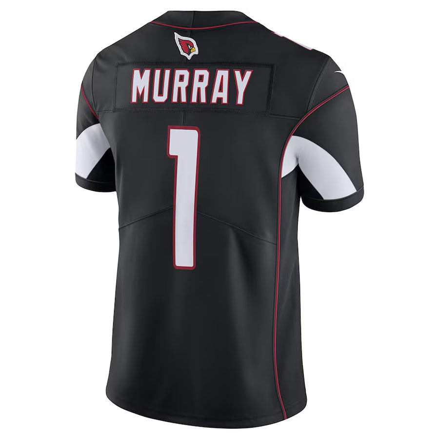 Silnrao A.Cardinals #1 Kyler Murray Player Black Vapor Limited Stitched Jerseys