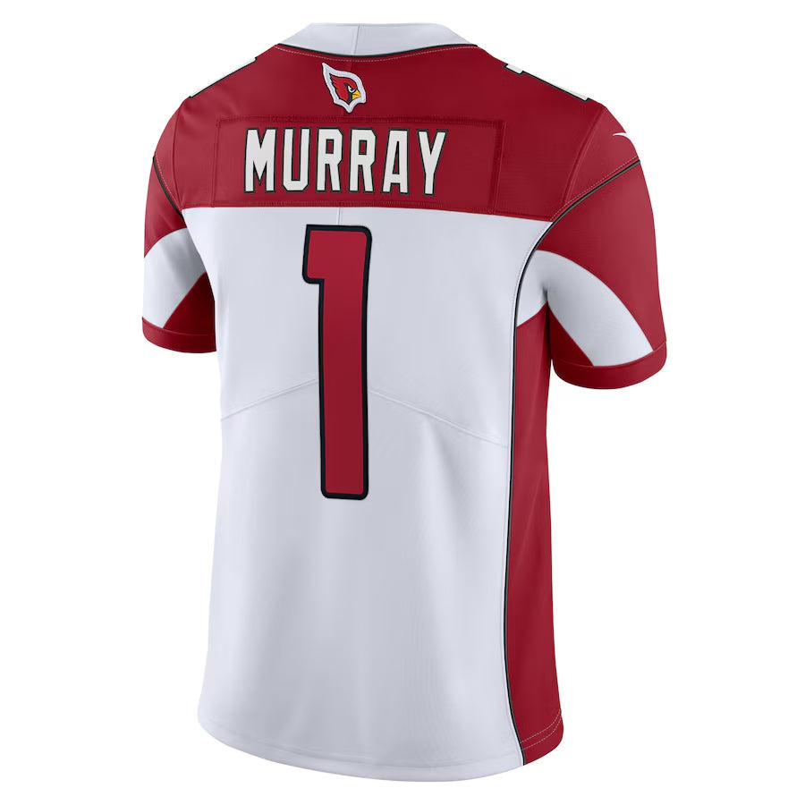 Silnrao A.Cardinals #1 Kyler Murray Player White Vapor Limited Stitched Jerseys