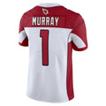 Silnrao A.Cardinals #1 Kyler Murray Player White Vapor Limited Stitched Jerseys