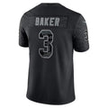 Silnrao A.Cardinals #3 Budda Baker Player Black RFLCTV Limited Stitched  Jerseys