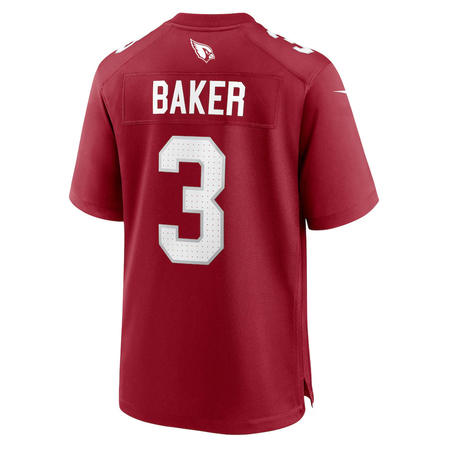 Silnrao A.Cardinals #3 Budda Baker Player Cardinal Game Stitched  Jerseys