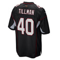Silnrao A.Cardinals #40 Pat Tillman Player Black Alternate Game Stitched  Jerseys