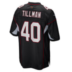 Silnrao A.Cardinals #40 Pat Tillman Player Black Alternate Game Stitched  Jerseys