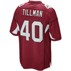 Silnrao A.Cardinals #40 Pat Tillman Player Cardinal Game Stitched Jerseys