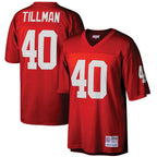 Silnrao A.Cardinals #40 Pat Tillman Player Mitchell & Ness Cardinal Legacy Replica Stitched Jerseys