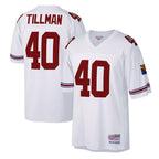 Silnrao A.Cardinals #40 Pat Tillman Player Mitchell & Ness White Legacy Replica Stitched Jerseys