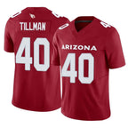 Silnrao A.Cardinals #40 Pat Tillman Player Red Vapor F.U.S.E. Limited Stitched Jerseys