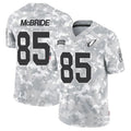 Silnrao A.Cardinals #85 Trey McBride Player Camo Salute to Service Limited Stitched Jerseys
