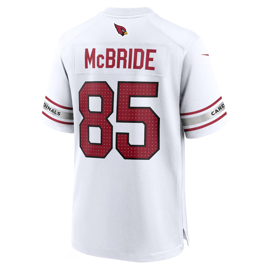 Silnrao A.Cardinals #85 Trey McBride Player White Game Stitched Jerseys