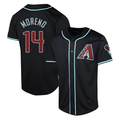 Silnrao A.Diamondbacks #14 Gabriel Moreno Player Black Limited Alternate Stitched Jerseys