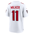 Silnrao A.Falcons #11 Jalon Walker White Game Stitched Jerseys