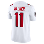 Silnrao A.Falcons #11 Jalon Walker White Vapor F.U.S.E. Stitched Limited Jerseys