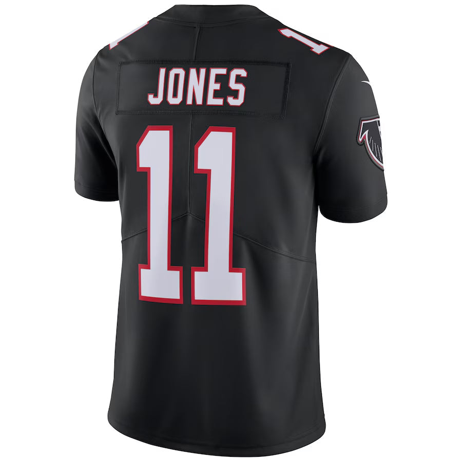 Silnrao A.Falcons #11 Julio Jones Player Black Vapor Untouchable Limited  Stitched Jerseys