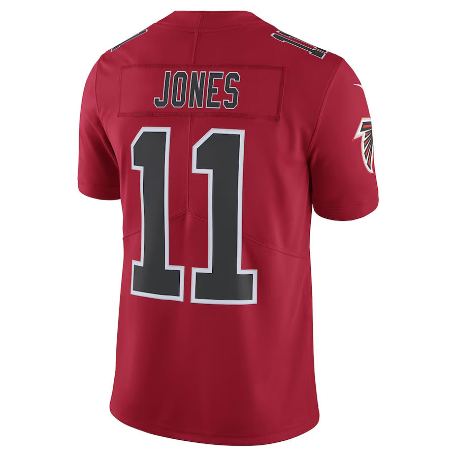 Silnrao A.Falcons #11 Julio Jones Player Red Limited Game Stitched Jerseys