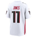 Silnrao A.Falcons #11 Julio Jones Player White Home Game Stitched Jerseys