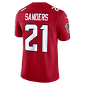 Silnrao A.Falcons #21 Deion Sanders Red Vapor F.U.S.E. Stitched Retired Limited Stitched Jerseys