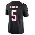 Silnrao A.Falcons #5 Drake London Black Vapor F.U.S.E. Limited Jersey American Stitched Jerseys