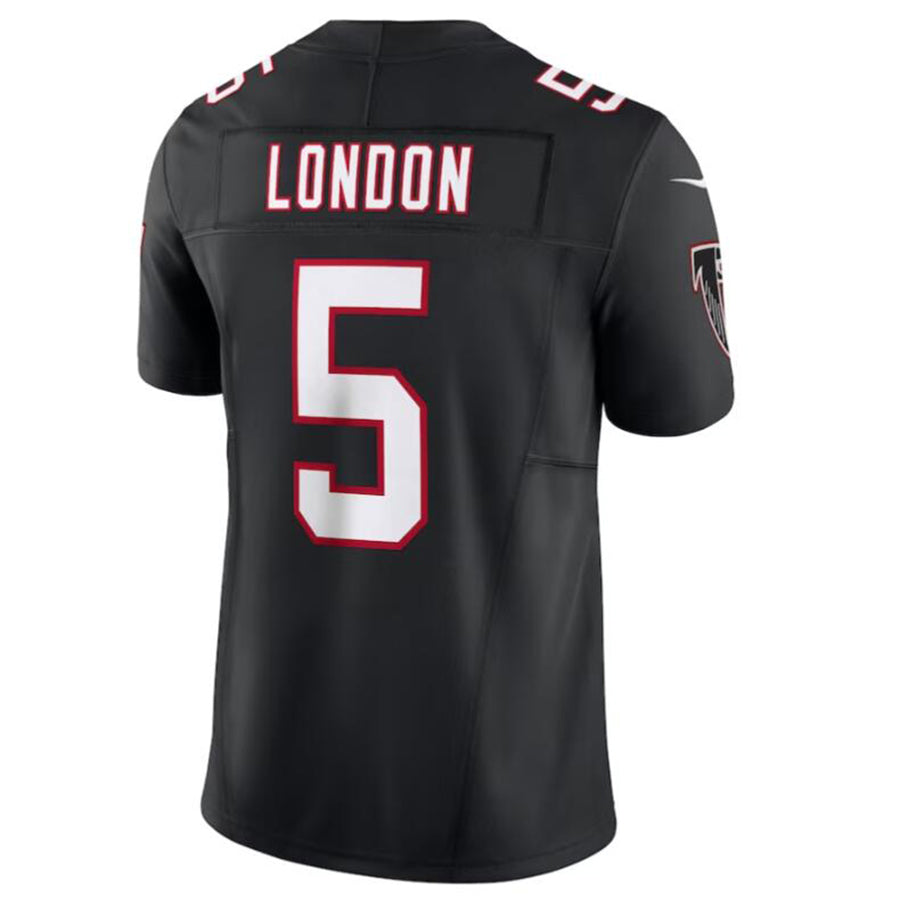 Silnrao A.Falcons #5 Drake London Black Vapor F.U.S.E. Limited Jersey American Stitched Jerseys