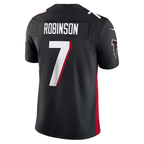 Silnrao A.Falcons #7 Bijan Robinson Black Vapor F.U.S.E. Limited Stitched Jerseys