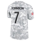 Silnrao A.Falcons #7 Bijan Robinson Player Camo Salute to Service Limited Stitched Jerseys