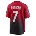Silnrao A.Falcons #7 Bijan Robinson Player Red Alternate Game Stitched Jerseys