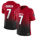 Silnrao A.Falcons #7 Bijan Robinson Player Red Vapor F.U.S.E. Limited Stitched Jerseys